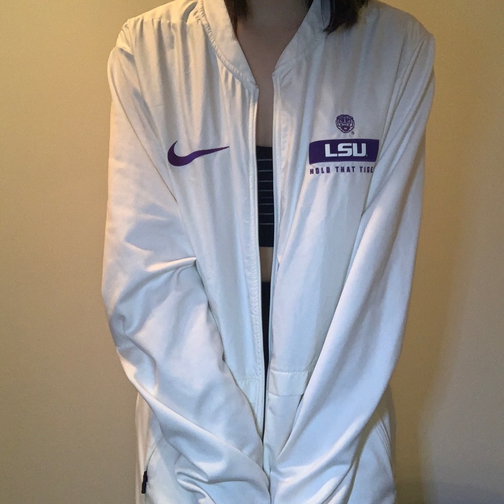 LSU Nike windbreaker